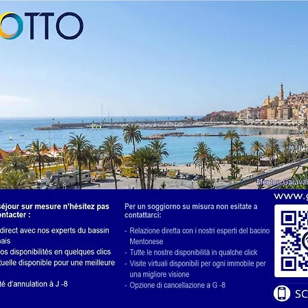 Le Chateau St Louis - Giotto - Studio Climatise Avec Agreable Terrasse Directement Face A La Mer Mae-5584 Apartment *